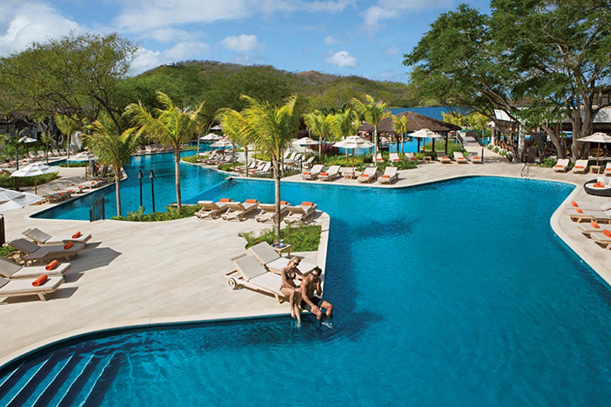 Panorámica de algunas de sus piscinas, Hotel Dreams Las Mareas