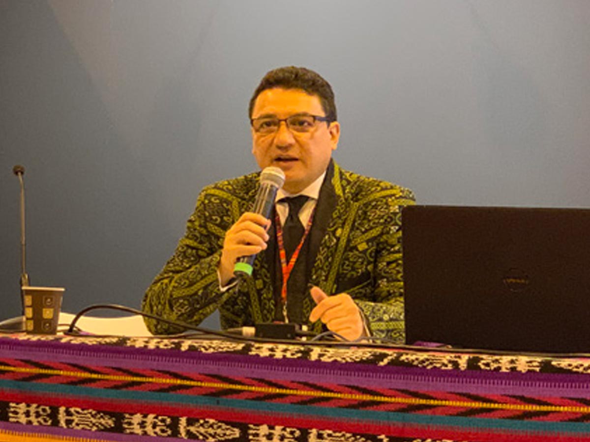 El Director del Instituto Guatemalteco de Turismo (Inguat) Jorge Mario Chajón