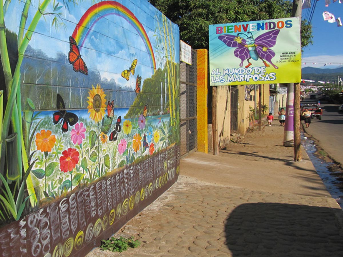 Uno de los atractivos de Nauizalco es su mariposario.