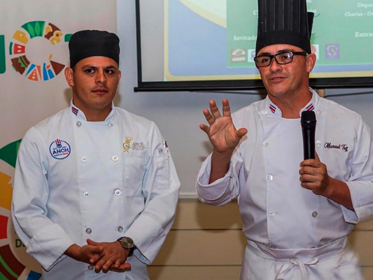 Los chef Manuel Tuz y Alonso Cabezas de Eco Termales