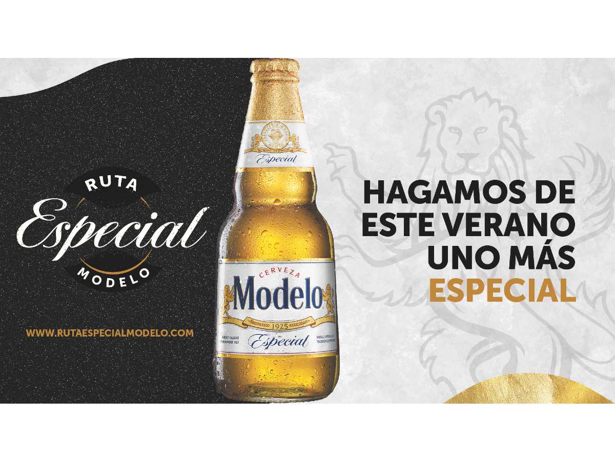 Cerveza modelo hace del verano una ruta especial.