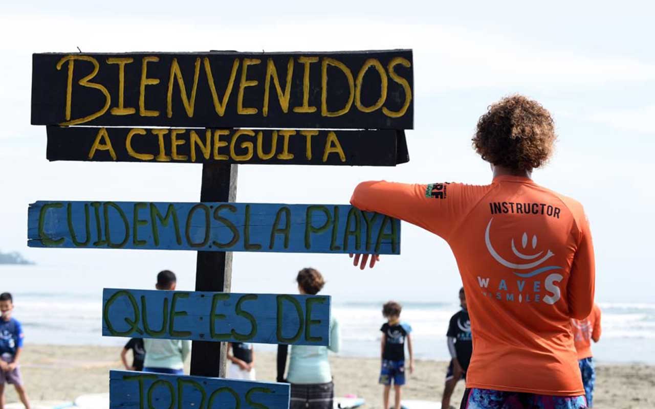 Playa Cieneguita en Limón 