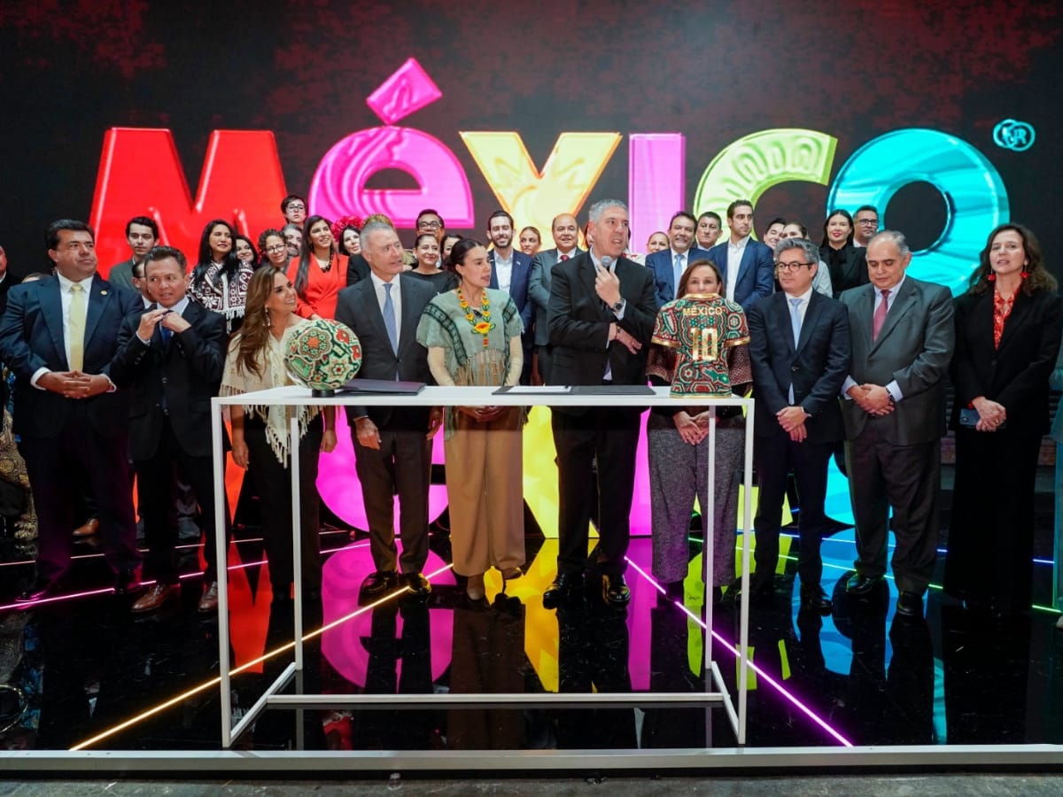 El anuncio del acuerdo de colaboración entre IFEMA MADRID, la Secretaría de Turismo del Gobierno de México y CREA ha tenido lugar en el stand de México en el marco de la Feria Internacional de Turismo.