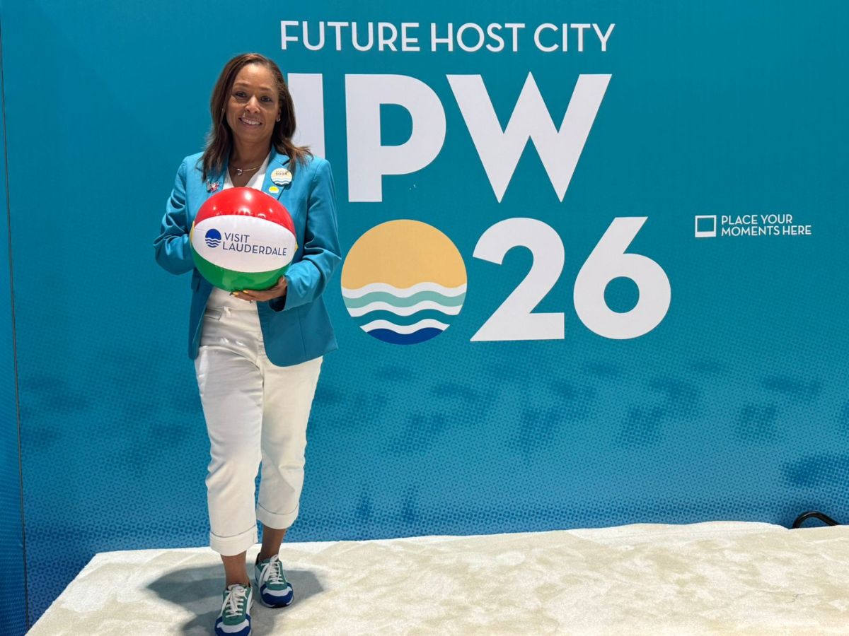 En entrevista exclusiva con Revista Viajes Digital durante IPW 2024, Camila Clark, representante de Greater Fort Lauderdale, extendió una cálida invitación a descubrir esta vibrante ciudad como la sede oficial del IPW 2026, destacando su diversidad, belleza natural y hospitalidad "bajo el sol".