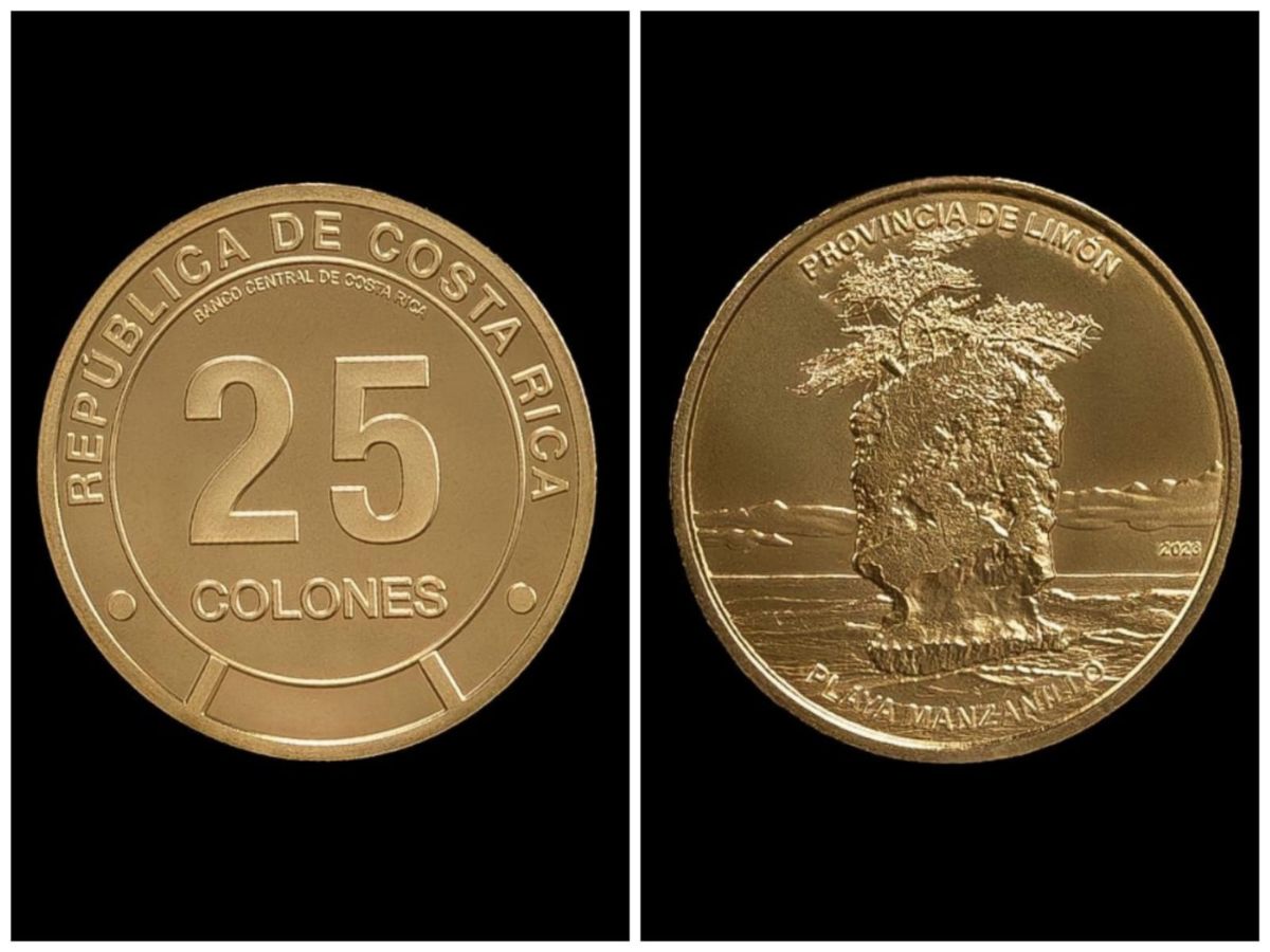 El Banco Central pondrá a disposición de la ciudadanía, a partir del próximo 3 de abril, 10 000 monedas de colección en acrílico y 7 000 monedas de colección en estuche, en este caso alusivas a la provincia de Limón.