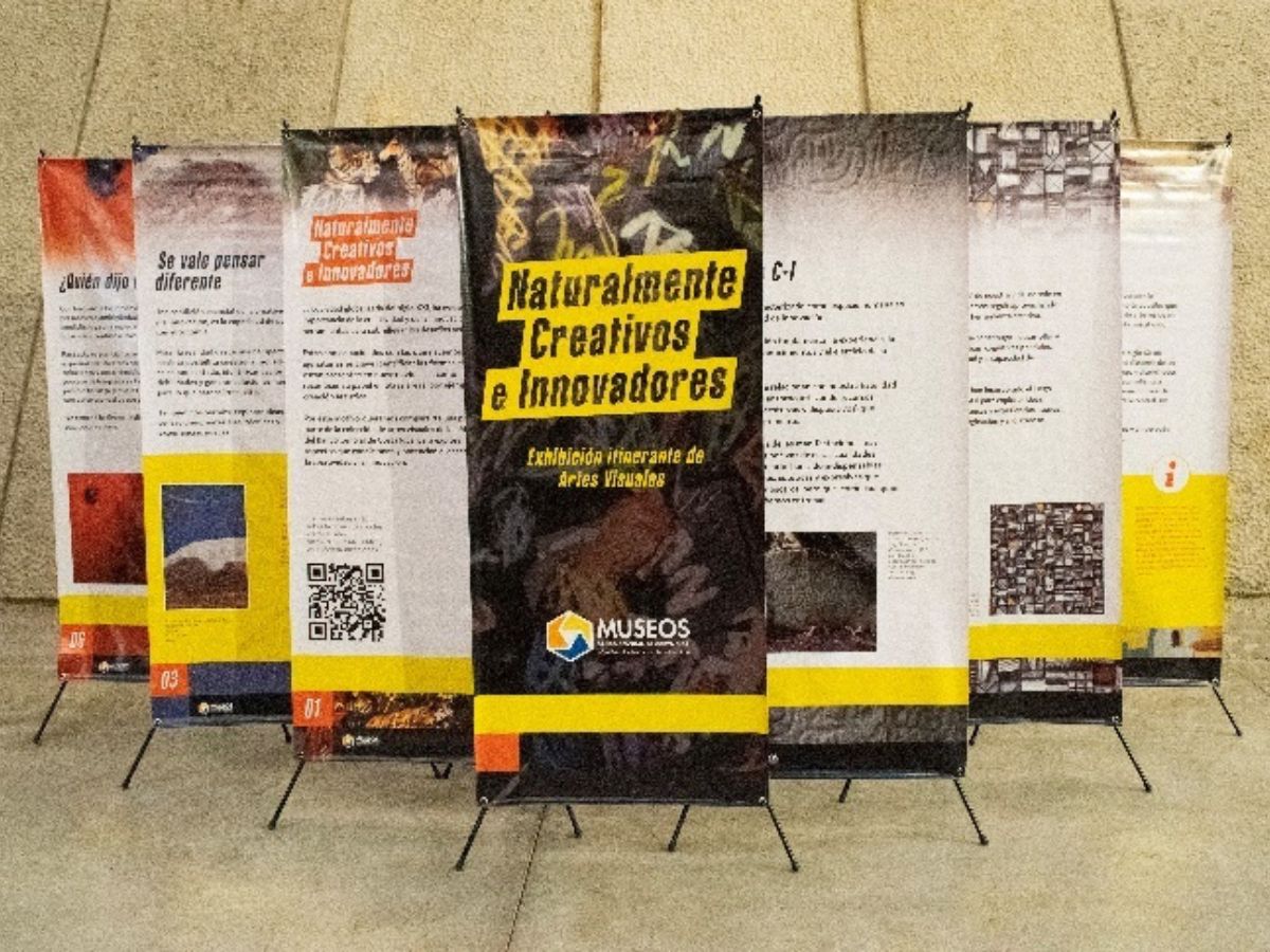 Valijas didácticas y exhibiciones itinerantes permiten aprender de forma divertida acerca del patrimonio cultural.