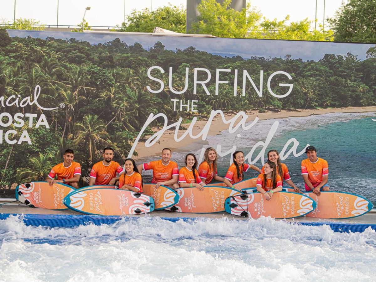 Con un espectacular y realista simulador para el desarrollo de clases del surf llamado “La Ola”, nuestro país se promociona en Madrid como un destino sostenible y con múltiples actividades para reconectar con la naturaleza.