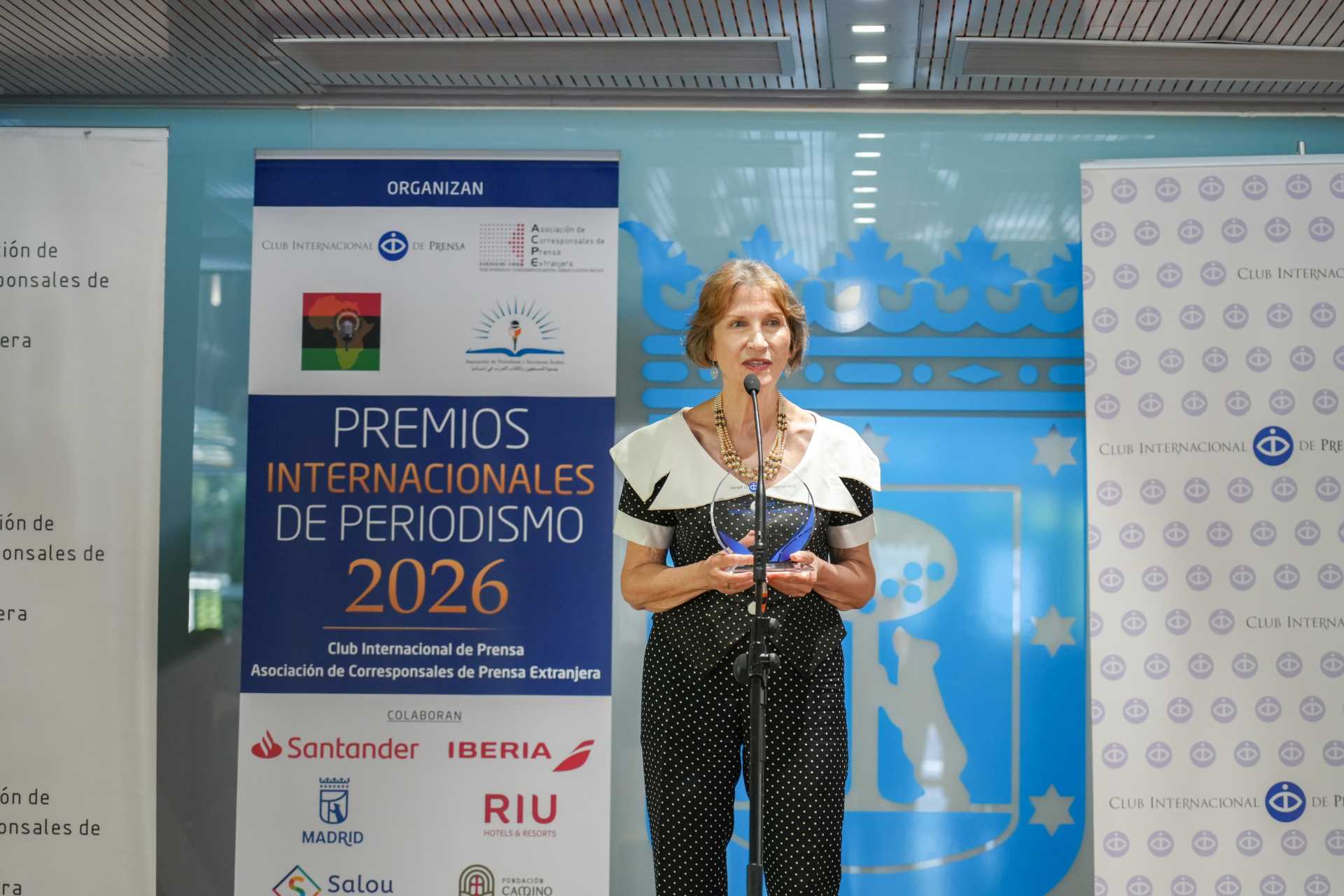 EL CLUB INTERNACIONAL DE PRENSA Y LA ASOCIACIÓN DE CORRESPONSALES DE PRENSA EXTRANJERA HAN ENTREGADO EN MADRID LOS PREMIOS ANUALES DE PERIODISMO INTERNACIONAL 2026