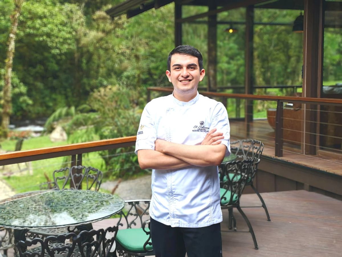 Joven Chef del hotel El Silencio Lodge fue seleccionado como finalista para representar a Costa Rica en concurso Latinoamericano