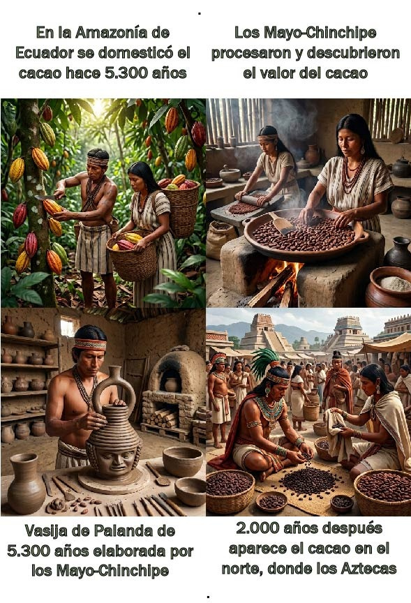 EL CHOCOLATE NACIÓ EN ECUADOR  Por Guido Calderón