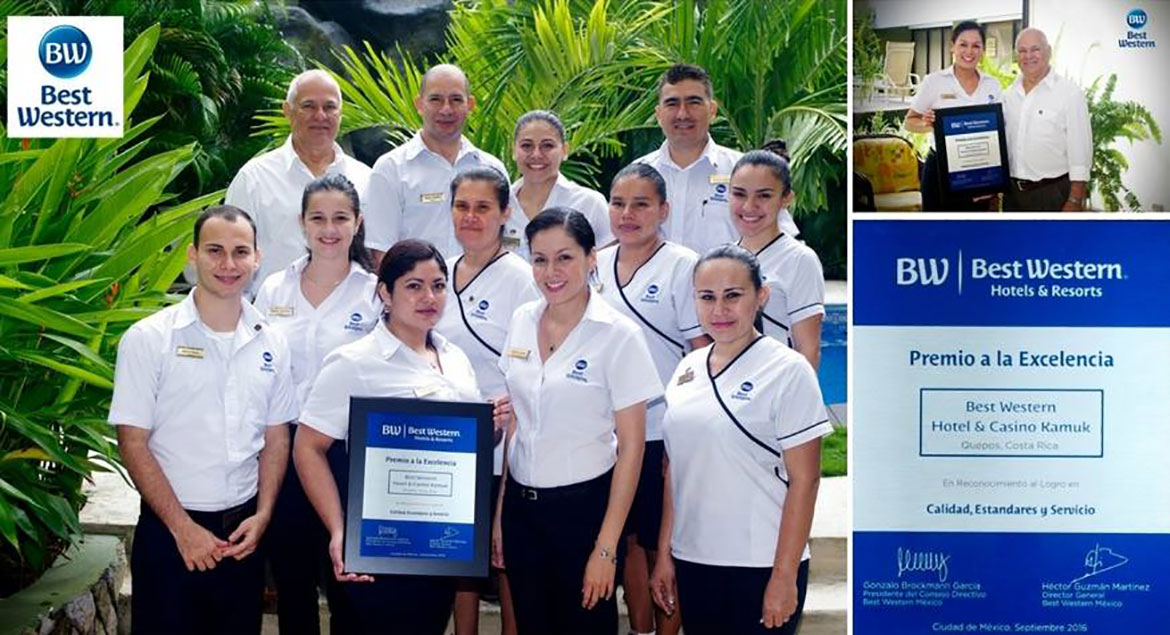 Equipo profesional del Best Western Kamuk Hotel & Casino