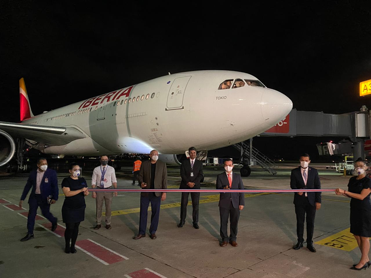 Airbus A330-200 de la aerolínea Iberia