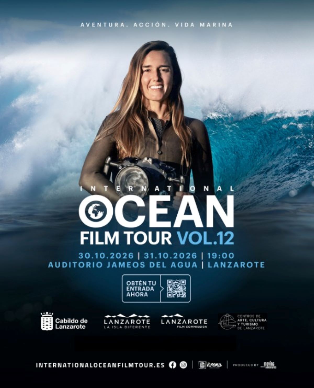 Del océano a los volcanes: el International Ocean Film Tour cierra su gira europea de récord en Lanzarote